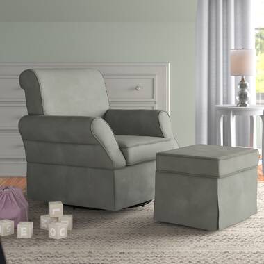 Emerson nursery glider swivel rocker chair